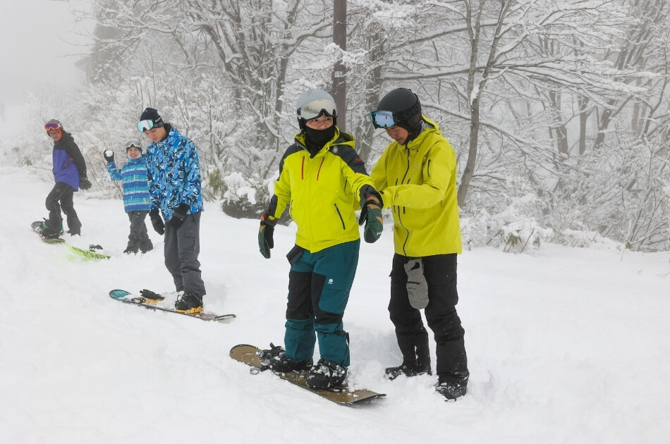 上課中:從基本動作到實際滑行